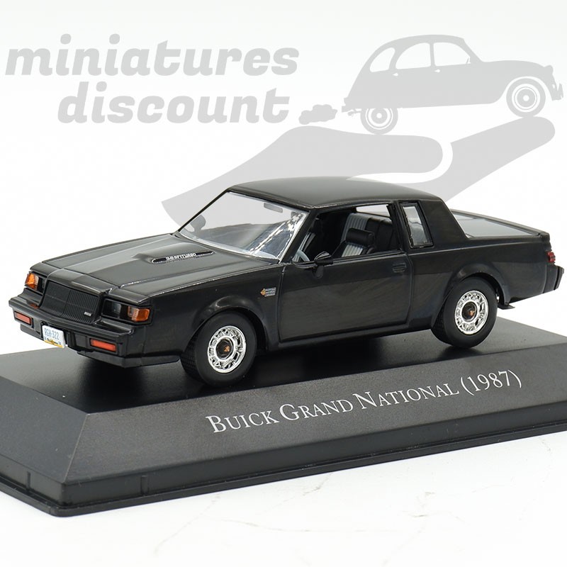 BUICK GRAND NATIONAL 1987 (NOIR) - 1/43ème en boite