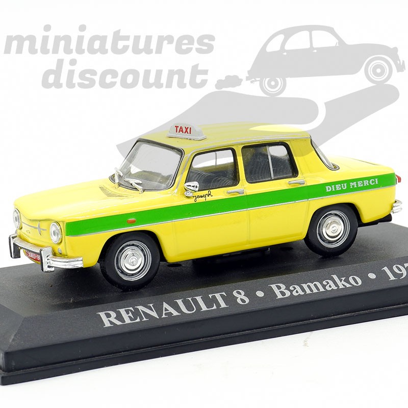 Renault 8 - Bamako Taxi 1970 - 1/43 ème en blister
