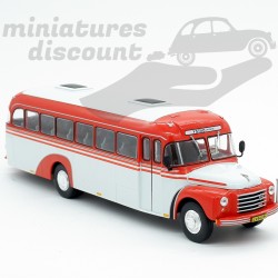 BUS VOLVO BL375 AUTOCAR (ROUGE - BLANC CASSÉ) - 1/43ème sous blister
