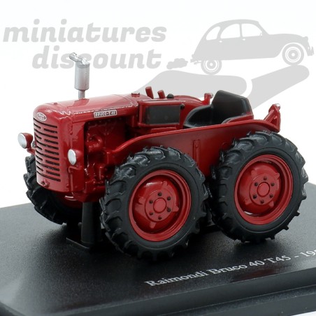 Tracteur Raimondi Bruco 40 T45 de 1953 - Universal Hobbies - 1/43ème sous blister