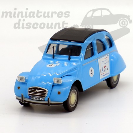 CITROËN 2CV 6 "4 ROUES SOUS 1 PARAPLUIE" (BLEU) - NOREV - 1/43ème sous blister