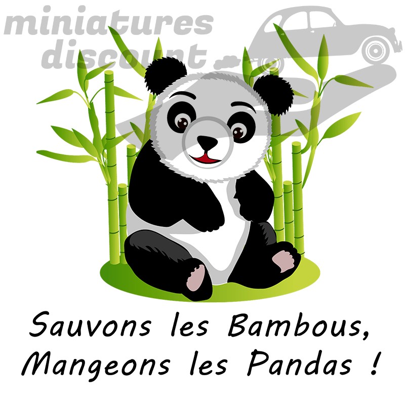 Sauvons les bambous, mangeons les Pandas ! - Mug Céramique 350ml