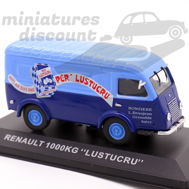 RENAULT 1000KG "LUSTUCRU" (BLEU) - 1/43ème en boite