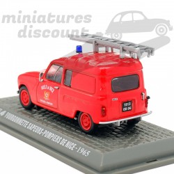 RENAULT 4 FOURGONNETTE SAPEURS POMPIER DE NICE 1965 (ROUGE) - 1/43ème en boite