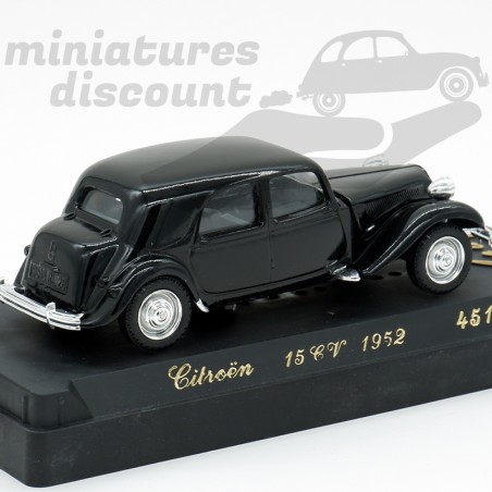 Dinky Collection 1/43 Citroën 15cv/6 Propulsion 1952 - Noire - Réf DY-22