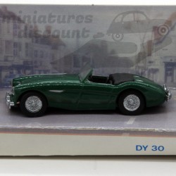 AUSTIN HEALEY 100 BN2 DE 1956 (VERT FONCÉE) - MATCHBOX - 1/43ème en boite