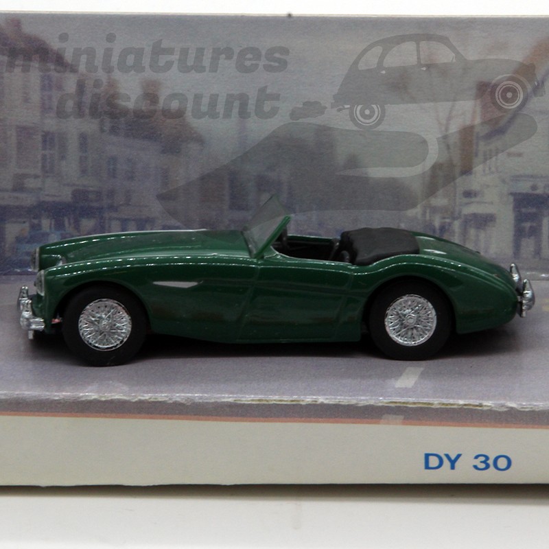 AUSTIN HEALEY 100 BN2 DE 1956 (VERT FONCÉE) - MATCHBOX - 1/43ème en boite