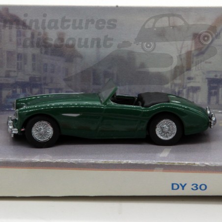 AUSTIN HEALEY 100 BN2 DE 1956 (VERT FONCÉE) - MATCHBOX - 1/43ème en boite