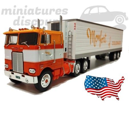 Camion semi-remorque Peterbilt 352 - 1/43ème en boite