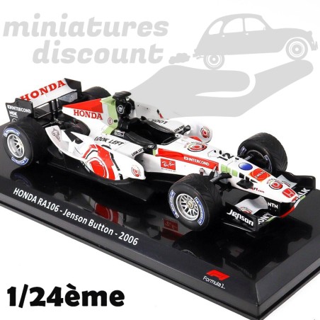 Honda RA106 - Jenson Button 2006 - 1/24ème sous blister