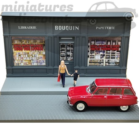 CITROEN 2CV N°066 POMPIERS DE FEURS NOREV 1:43 boite carton de refe