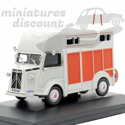 CITROEN HY "TRANSPORT CHEVAUX" HEULIEZ (GRIS) - 1/43ème sous blister