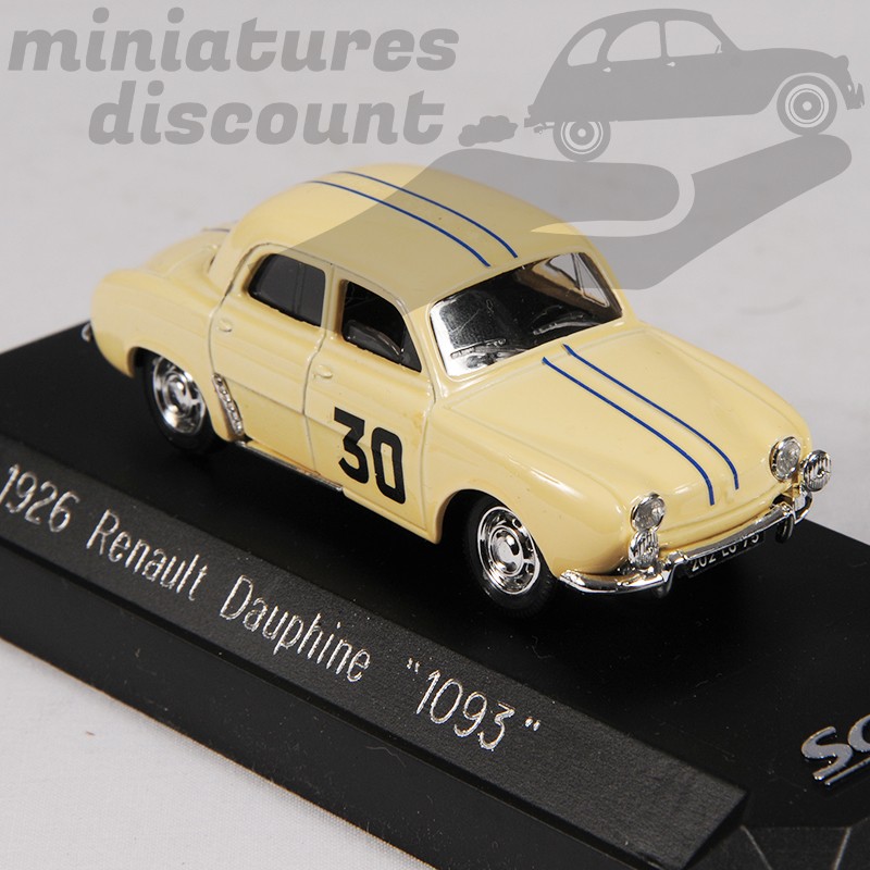 Modèle Réducteur Renault Dauphine Solido 1/43 - 1962 - Neuf Sous Blister Et Boîte - Collection