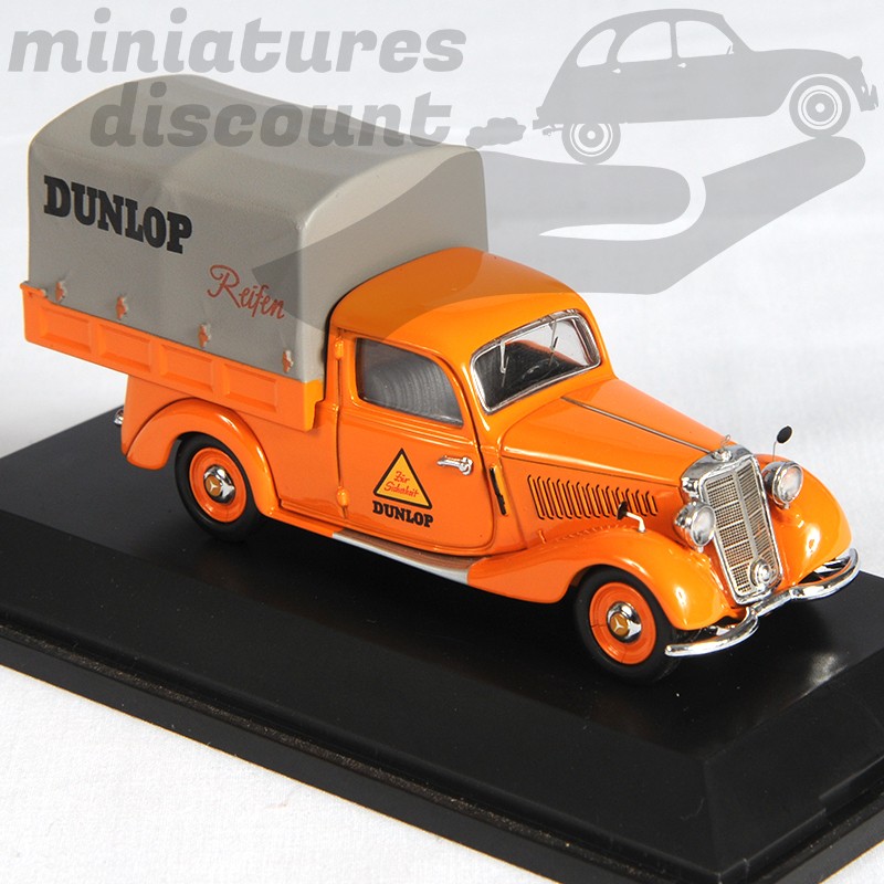 MERCEDES-BENZ 170V TRUCK (ORANGE) - SCHUCO - 1/43ème en boite