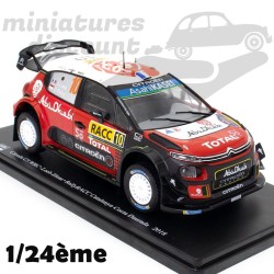 CITROËN C3 WRC (BLANC / ROUGE) - 1/24ème sous blister