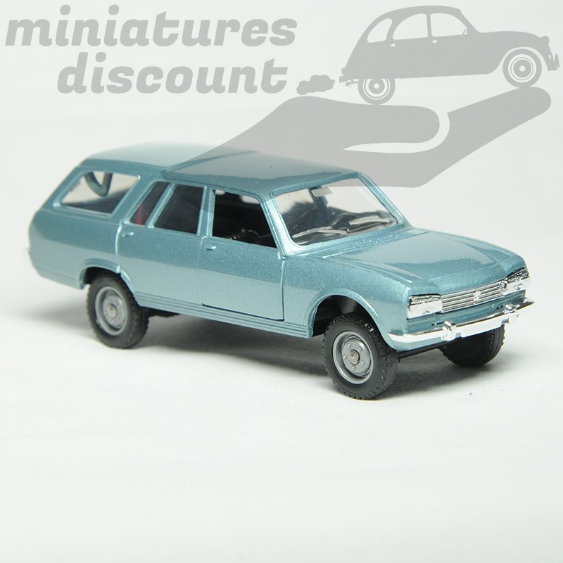 PEUGEOT 504 DANGEL (BLEU) - SOLIDO - 1/43ème en boite