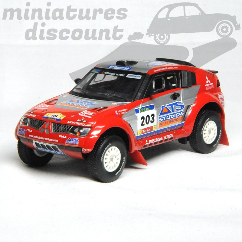 MITSUBISHI PAJERO PR10 DE 2004 (ROUGE) - SOLIDO - 1/43ème en boite