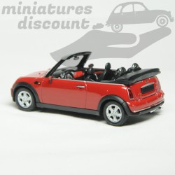 MINI CABRIOLET 2005 (ROUGE) - SOLIDO - 1/43ème en boite