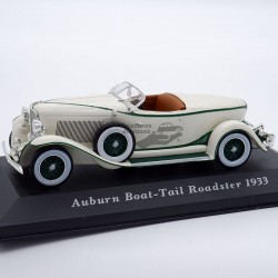 AUBURN BOAT-TAIL ROADSTER 1933 (BLANC) - 1/43ème en boite
