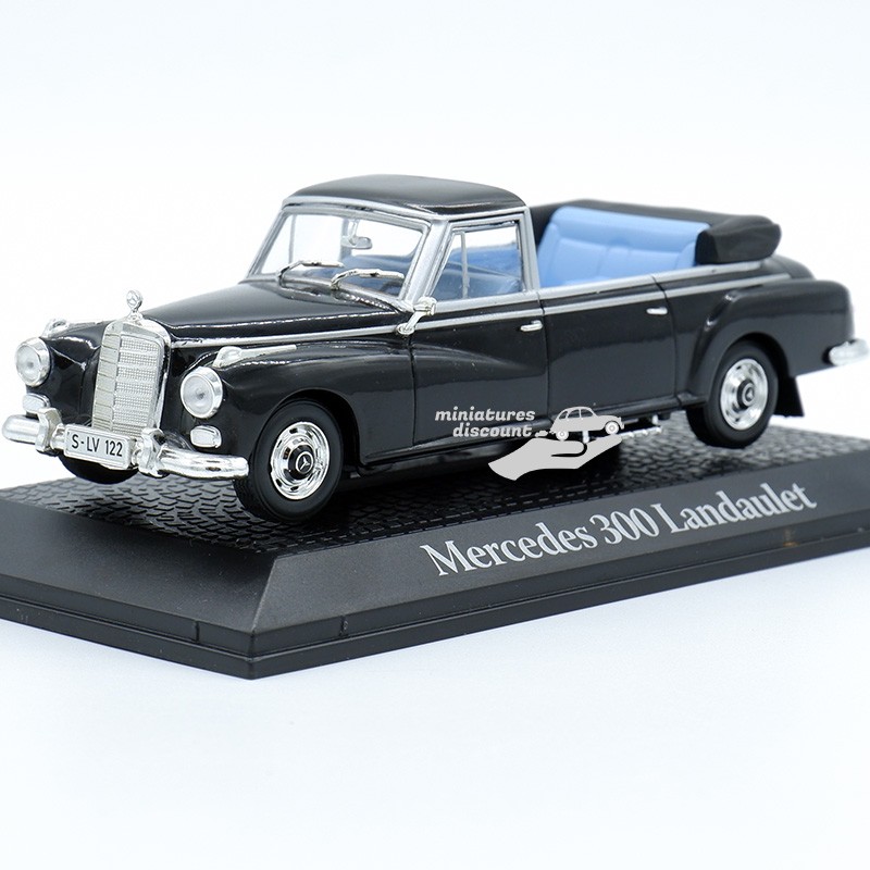 MERCEDES 300 LANDAULET (NOIR) - 1/43ème en boite