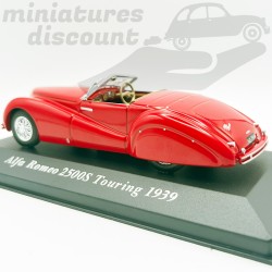 ALFA ROMEO 2500S TOURING DE 1939 (ROUGE) - 1/43ème en boite
