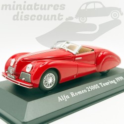 ALFA ROMEO 2500S TOURING DE 1939 (ROUGE) - 1/43ème en boite