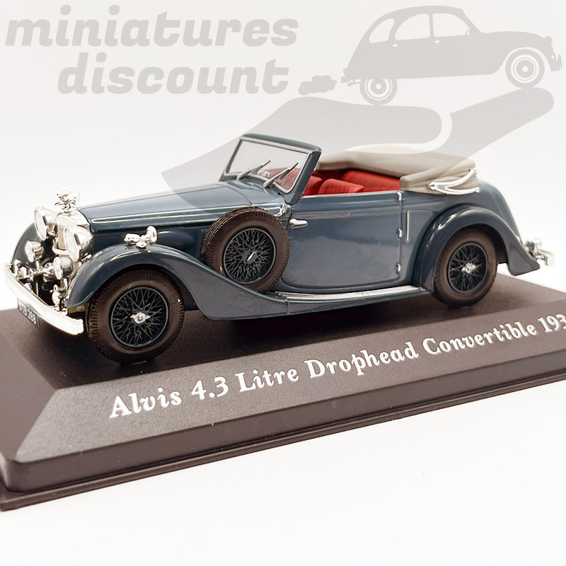 ALVIS 4.3L DE 1938 DROPHEAD CONVERTIBLE - 1/43ème en boite