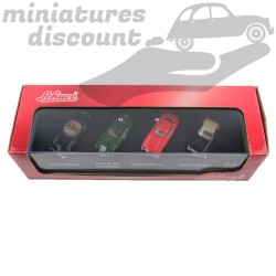 COFFRET DE 4 VÉHICULES AU MERCEDES 300SL (NOIR) - 1/72ème en boite