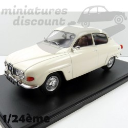 SAAB 96 V4 DE 1970 (BLANC) - 1/24ème sous blister