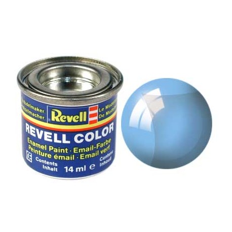 Revell - Pot Peinture 752 - Bleu  - Translucide