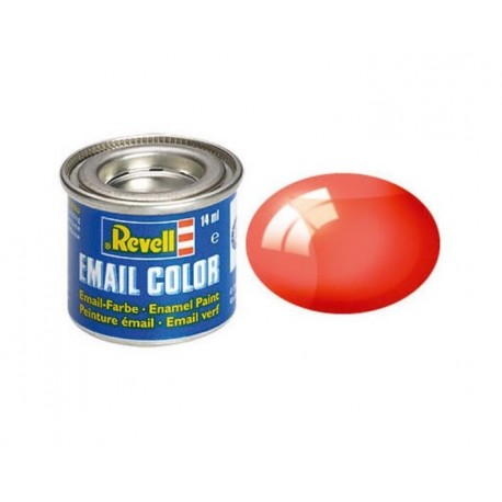 Revell - Pot Peinture  731 - Rouge  - Translucide
