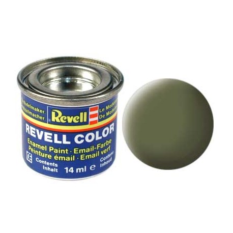 Revell - Pot Peinture 68 - Vert - foncé - RAF - Mat