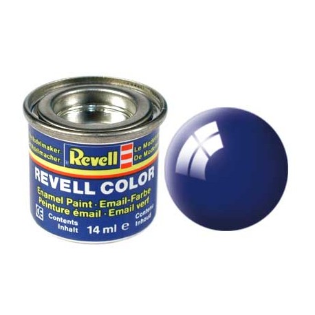 Revell - Pot Peinture 51 - Bleu - Mediterrannée - Brillant