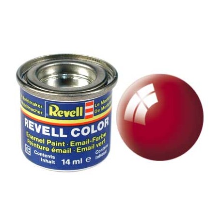 Revell - Pot Peinture 34 - Rouge Italien Brillant