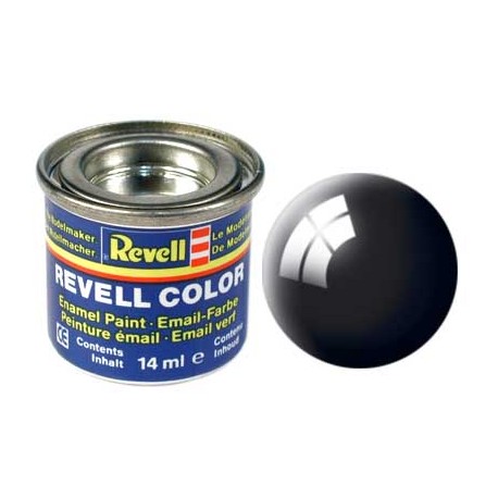 Revell - Pot Peinture 06 - Noir Mat Goudron