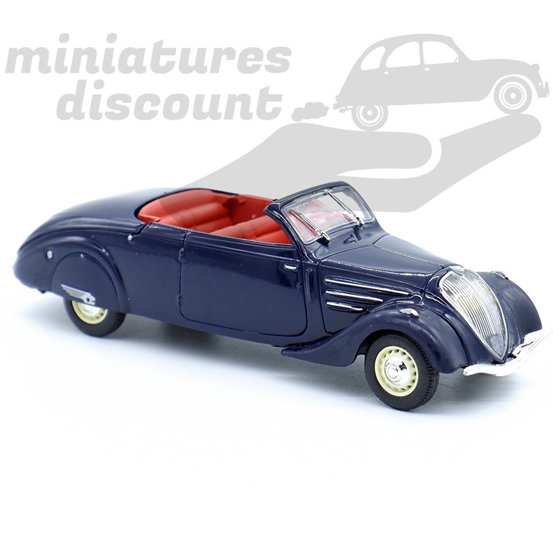 PEUGEOT 402 ECLIPSE 1936 (BLEU MARINE) - NOREV - 1/43ème en boite