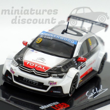 Citroen C-Elysée WTCC - Sébastien Loeb - 1/43ème en boite