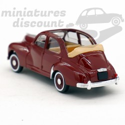 PEUGEOT 203 DÉCOUVRABLE (ROUGE FONCÉ) - SOLIDO - 1/43ème sans emballage
