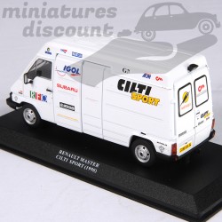 RENAULT MASTER "CILTI SPORT" DE 1998 (BLANC) - 1/43ème sous blister