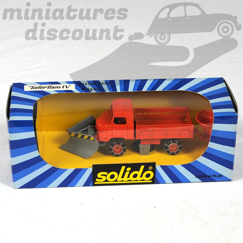 Simca Unic Marmon Chasse Neige de 1987 - Solido 3604 - 1/50ème en boite
