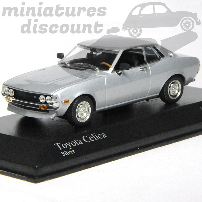 TOYOTA CELICA (GRIS) - MINICHAMPS - 1/43ème en boite