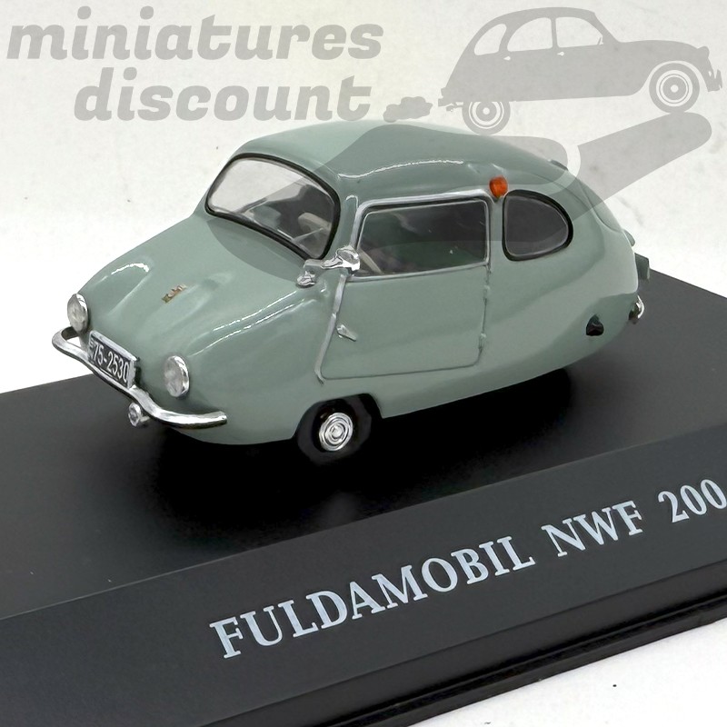 FULDAMOBIL NWF 200 DE 1954 (GRIS) - 1/43ème en boite