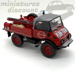 MERCEDES UNIMOG 421 POMPIERS (ROUGE) - 1/43ème sous blister