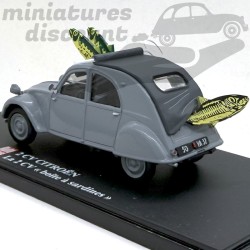 CITROËN 2CV "BOÎTE À SARDINES" (GRIS) - 1/43ème sous blister