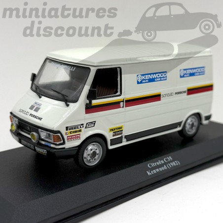 CITROËN C35 KENWOOD DE 1982 (BLANC) - 1/43ème sous blister