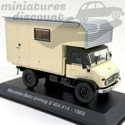 MERCEDES BENZ UNIMOG S 404.414 DE 1969 (BEIGE) - 1/43ème sous blister