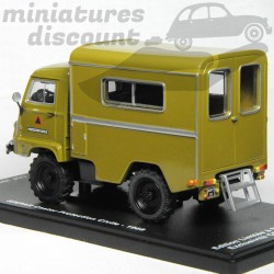 RENAULT SINPAR CASTOR PROTECTION CIVIL 1968 (VERT MILITAIRE) - COFRADIS - 1/43ème en boite