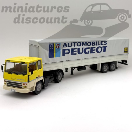 LOT DE DEUX semi remorque BERLIET TR12 WILLEME LC 610 T - JOKER