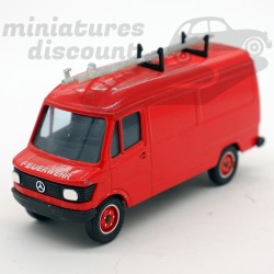 MERCEDES 407D (ROUGE) - SOLIDO - 1/50ème en boite