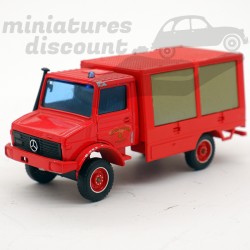 MERCEDES UNIMOG (ROUGE) - SOLIDO - 1/50ème en boite
